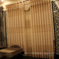 new model design embroidery lace curtain fabric for sale